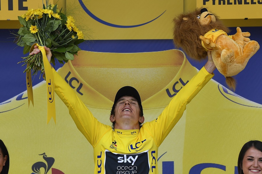 Триумф Томаса на Тур де Франс с DURA-ACE