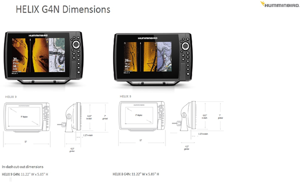 Humminbird Helix G4N dimensions 2.png